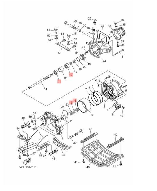 FX SVHO Horn Repair Kit