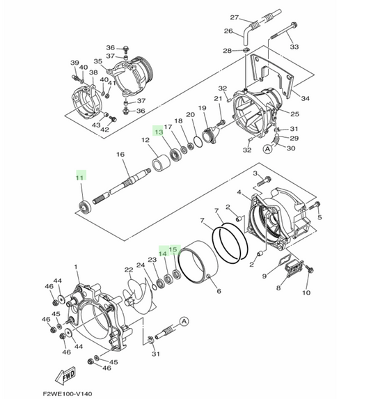 Turbine Repair Kit