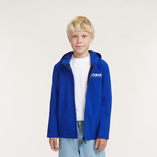 Chaqueta softshell Paddock Blue Team para niños